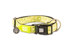 Max & Molly Urban Pets Нашийник для собак Max & Molly Smart ID Collar Kiwi з принтом Ківі, S