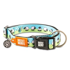Max & Molly Urban Pets Нашийник для собак Max & Molly Smart ID Collar Black Sheep з принтом Чорна овечка, M