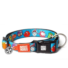 Max & Molly Urban Pets Нашийник для собак Max & Molly Smart ID Collar Little Monsters з принтом Маленькі монстри, L