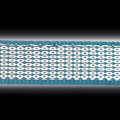 Нашийник для собак світловідбиваючий Full Reflect Collar Nobby XS-S: 15 мм, ОШ 23-35 см Блакитний