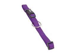Нашийник для собак з пластиковим фастексом Classic Collar Nobby XXS: 10 мм, ОШ 13-20 см Фіолетовий