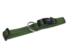 М'який нашийник для собак з чутливою шкірою Soft Grip Collar Nobby XS-S: 15 мм, ОШ 25-35 см Хакі