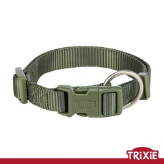 Нашийник для собак Trixie 201633 "Premium", M-L: 35-55см/20мм, оливковий (TX-201633) 4011905204031