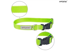 Ошейник для собак Amiplay Samba L 35-50*2,5 см - зелений