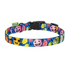 Hi Dog Нашийник для собаки HiDOG Crazy blue fruits L 25мм 35-55см (104/1058)
