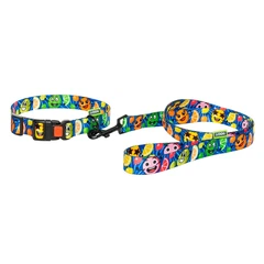 Hi Dog Нашийник для собаки HiDOG Crazy blue fruits L 25мм 35-55см (104/1058)