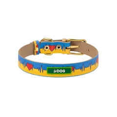 Hi Dog Нашийник шкіряний для собаки HiDOG Життя XS 10мм 19-25см (201/1033)