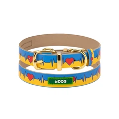 Hi Dog Нашийник шкіряний для собаки HiDOG Життя XS 10мм 19-25см (201/1033)
