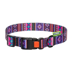 Hi Dog Нашийник для собаки HiDOG Бохо фиолет XS 10мм 18-28см (106/1062)
