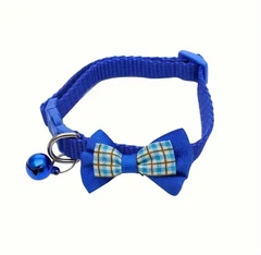 Xtep "Нашийник з метеликом та дзвіночком" для собак та котів "Paradise" Blue 19-32 cm