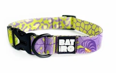 Без бренда Нашийник для собак нейлон BAT&RO Wild 25мм 50-60 см леопард тропики (00370)