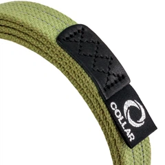 Брезентовий повідець для собак Collar бавовняні тасьма зі світловідбиваючою ниткою 300 см 20 мм (0498)