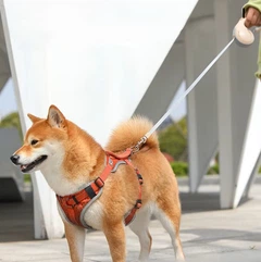 Повідець-рулетка Kimpets Hook 3 м для собак і кішок до 20 кг, жовтий 3 м