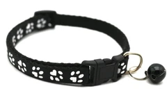 Без бренда Нашийник для собак і котів з дзвіночком (19-32 cm) Black (чорний)