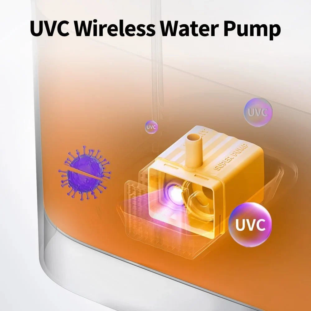 Поїлка-фонтан для собак Petkit EverSweet Max 2 (UVC) 3 л - білий