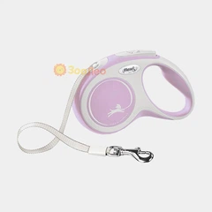Рулетка для собак Flexi New Comfort XS рожева, 3м до 12кг (стрічка)