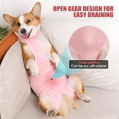 Дихаюча попона для собак Derby Breathable Pet Recovery Suite, Pink, S