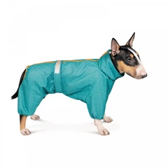 Комбінезон для собак Pet Fashion Rain, бірюзовий S2