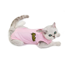 Одяг для котів після операції Longnew Pet Pink M