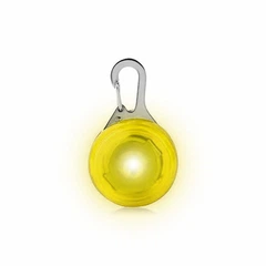 Без бренда LED підвіска/ліхтарик Friend HY-0501 Yellow на нашийник для собак миготлива, що світиться