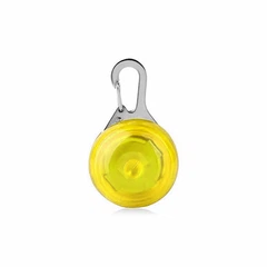 Без бренда LED підвіска/ліхтарик Friend HY-0501 Yellow на нашийник для собак миготлива, що світиться