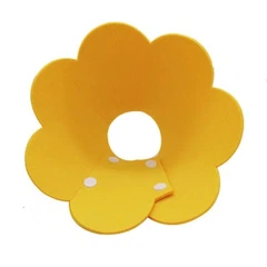 Xtep Комір-нашийник "для загоєння ран" для собак та кішок Yellow Flower Size XS