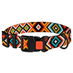 Нашийник BronzeDog Urban Tribal Нейлоновий c Пластикової Пряжкою 25 мм 43-66 см (53/1375)