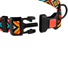 Нашийник BronzeDog Urban Tribal Нейлоновий c Пластикової Пряжкою 25 мм 43-66 см (53/1375)