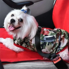 Без бренду Ремінь-повідець для тварин в авто DogCarBelt, чорний