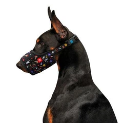 Намордник для собак Collar WAUDOG Nylon малюнок NASA №1 14-20см