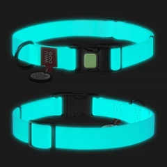 Collar Нашийник для собак водостійкий з QR паспортом WAUDOG, Ш 20 мм, Довжина 28-40 см