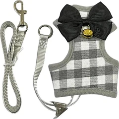 Xtep Шлея з повідцем прогулянковий для собак і кішок "ROXI" GOLD BELL Size S