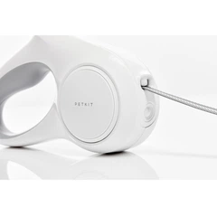 Повідець-рулетка для собак Petkit Go Dog Retractable Leash, стрічка 3 м, білий