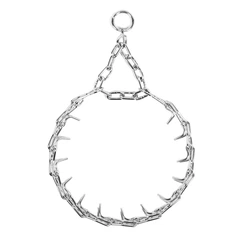 Collar Нашийник хромований дротяний строгий великий, L, Ш 35 мм, Дл 60 см