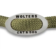 Нашийник канат для собак Wolters K2-Rope Programme 35 см / 9 мм Оливковий