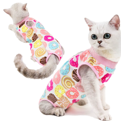 Одяг для котів після операції Longnew Pet Donut M