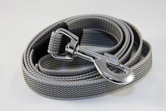 IQ Pet Повідець кольоровий на латексній основі 1.5м gray