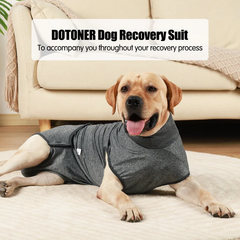 Wan talk Гігієнічні труси/комбінезон для собак WanTalk Full Body Dog Diaper, Grey, 3XL