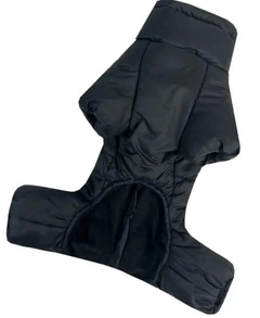 Зимовий комбінезон для собак на блискавці Dogs Bomba Comfort NEW чорний R-68 9р