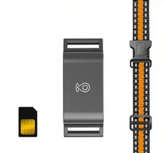 Bark GPS нашийник для собак і кішок LT С09 (Black) нашийник з GPS трекером, водонепроникний, Sім-карта, компактний