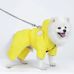Комбінезон для собак та котів EcoToys Yellow S жовтий A: 24 см B: 32 см C: 28 см 6927