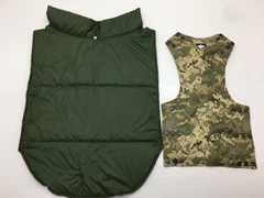 Matys Попона жилет для собак Камуфляж S/25 х 40+4 см
