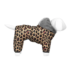 Комбінезон для собак WAUDOG Clothes малюнок "Леопард", XS22, В 29-31 см, С 19-21 см