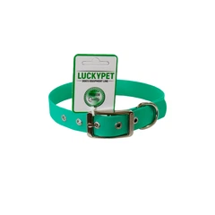 Нашийник з водонепроникної стрічки з металевою пряжкою М`ятний Lucky Pet, 2.5/35-45 см