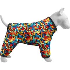 Вітровка для собак WAUDOG Clothes, малюнок "Блоки", розмір XS22