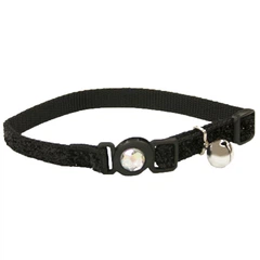 Нашийник для котів Coastal Fashion Safe Cat Collar, 20-30 см, чорний