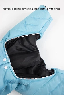 Комбінезон для собак та котів EcoToys Sky Blue XXL блакитний A: 38 см B: 47 см C: 37 см 6991