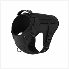Без бренда Шлейка нашийник тактичний жилет для собаки тканина cordura 1000D чорний L