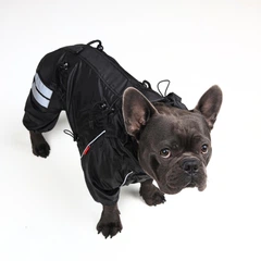 Одяг для собак дощовик "Hunter FRB" без підкладки SKU 004432 Розмір L. Your Stylish Hunter. Для собак середніх порід: французький бульдог, мопс. Водостійкий одяг для собаки.