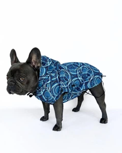 Одяг для собак дощовик "UMYKO" SKU 004555. Розмір S. Your Stylish Hunter. Дощовик жилет для французького бульдога, мопса, спаніеля, корги, амбуллі, бігля та інших порід собак.
